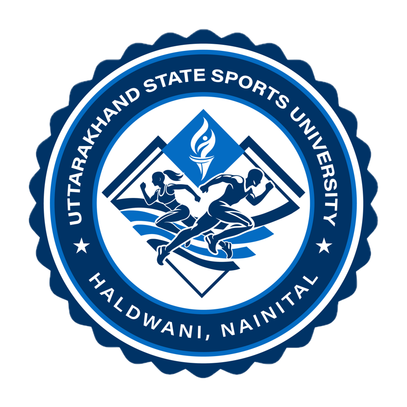 Uttarakhand State Sports University crest